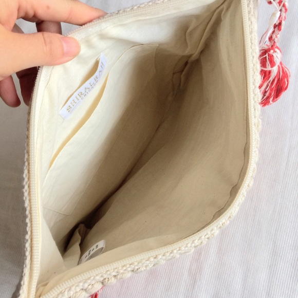 NWT Shiraleah Chicago Star clutch bag with tassels - Picture 6 of 8